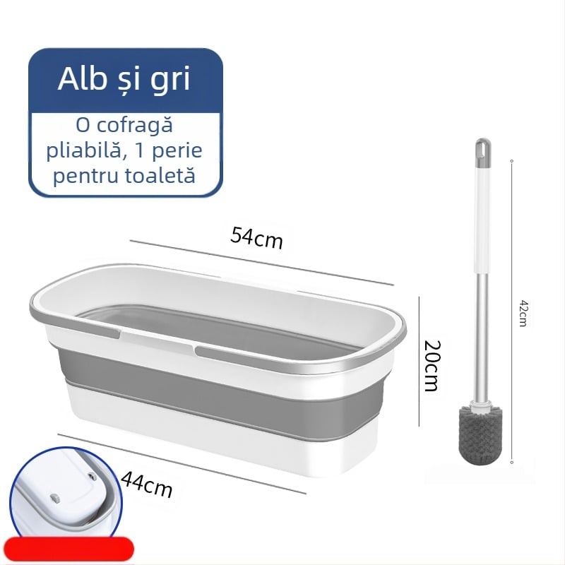 Găleată pliabilă dreptunghiulară pentru mop, din plastic, brand Other, neimportată, alt timp de comercializare