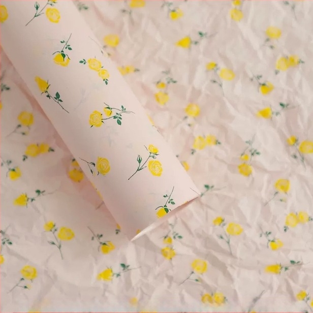 Pear Paper cu model floral – interior pentru ambalare cadouri, hârtie handmade, număr articol F78MSSJJM8T7SM