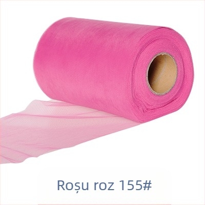 Rolă de plasă din tif ultra-moale pentru proiecte DIY (tulle), 50 yarzi