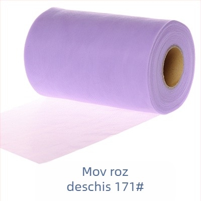 Rolă de plasă din tif ultra-moale pentru proiecte DIY (tulle), 50 yarzi