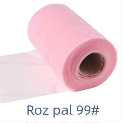 Rolă de plasă din tif ultra-moale pentru proiecte DIY (tulle), 50 yarzi