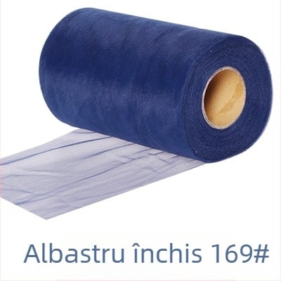Rolă de plasă din tif ultra-moale pentru proiecte DIY (tulle), 50 yarzi