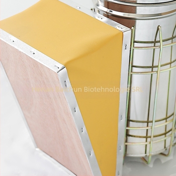 Pulverizator de fum pentru apicultură – oțel inoxidabil, Bai Chun, instrument prietenos cu albinele pentru zootehnie și acvacultură