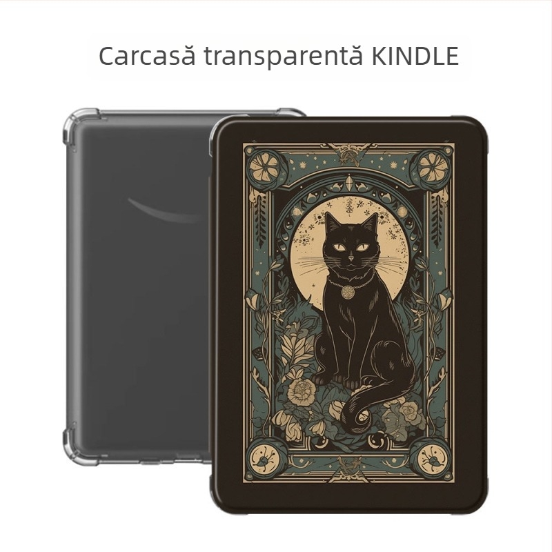 Carcasă TPU Colorsoft, transparentă pentru Kindle de 7 inchi, model 2024, a 11-a generație