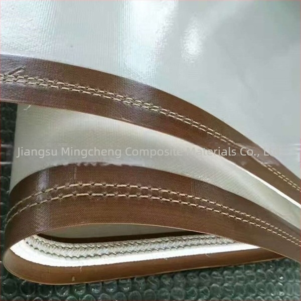 Bandă PTFE de înaltă temperatură din fibră de sticlă, anti-statică, Mingcheng, 260–300°C