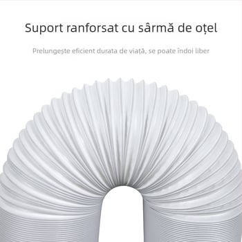 Tub telescopic de evacuare pentru aer condiționat portabil