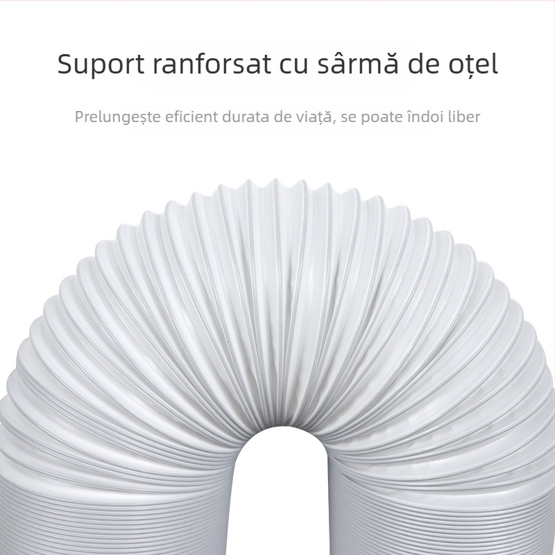Tub telescopic de evacuare pentru aer condiționat portabil