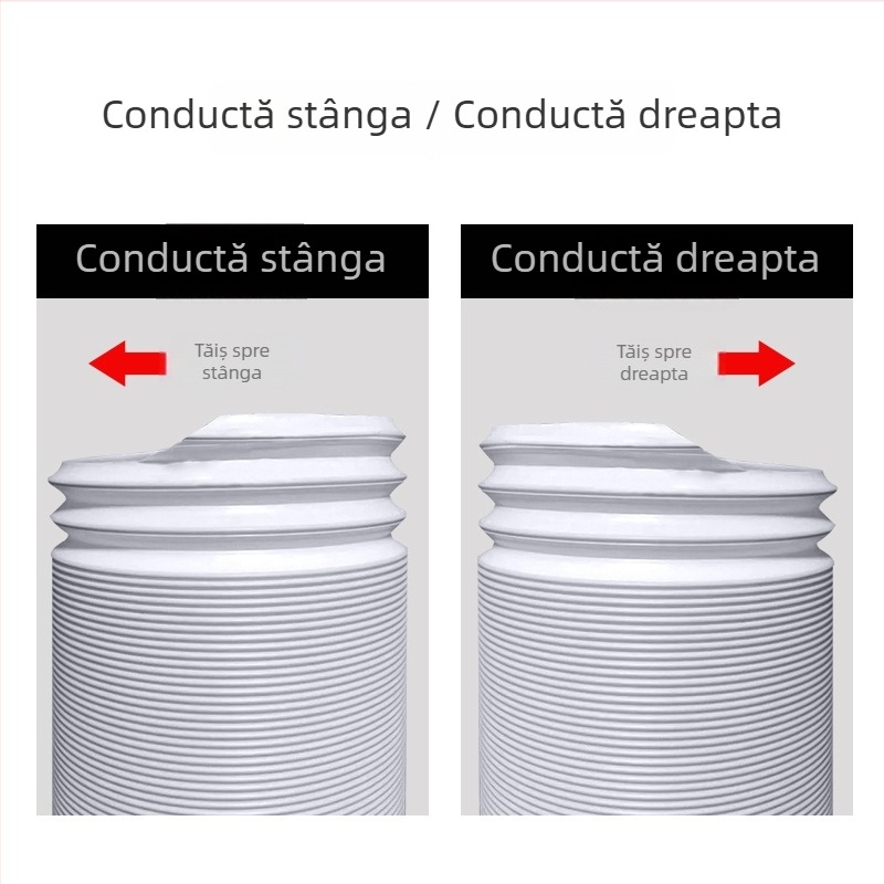 Tub telescopic de evacuare pentru aer condiționat portabil
