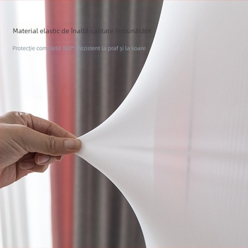 Husă din flanelă groasă pentru aer condiționat, acoperire completă pentru unități verticale, stil nordic minimalist, design elastic pătrat
