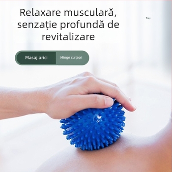Minge de masaj cu vârfuri pentru palmă, antrenament de integrare senzorială, relaxare a mușchilor și fasciei, masaj la puncte de acupuncție