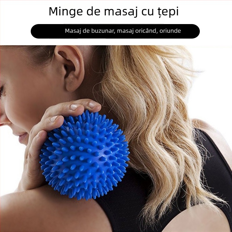 Minge de masaj cu vârfuri pentru palmă, antrenament de integrare senzorială, relaxare a mușchilor și fasciei, masaj la puncte de acupuncție