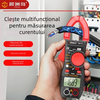 Czdang ampermetru cu clemă, înaltă precizie, portabil pentru electricieni, afișaj digital, multifuncțional
