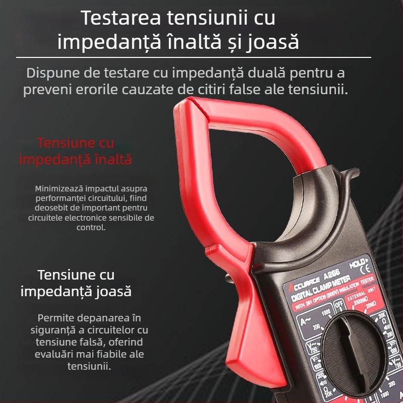 Multimetru digital, precizie înaltă 9205A 830B, portabil, protecție anti-arzire, pentru electrician și uz casnic, afișaj digital, la gros