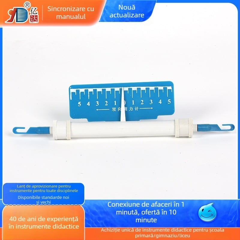 Dinamometru bidirecțional J14013 pentru experimente de fizică și mecanică