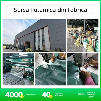 Sac vertical de grădină pentru colectarea frunzelor, capacitate mare, acoperire PP, impermeabil, pentru resturi vegetale