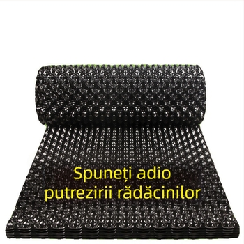 Placă de drenaj pentru grădini de pe acoperiș, pentru cultivarea legumelor, placă de stocare a apei pentru înverzirea acoperișului, filtrare, barieră radiculară cu două fețe, controlul rădăcinilor