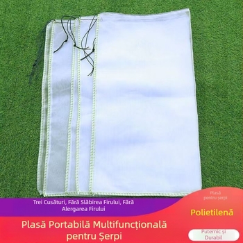 Sac din plasă de nylon îngroșat, plasă de 100 ochiuri, pentru animale acvatice mici.