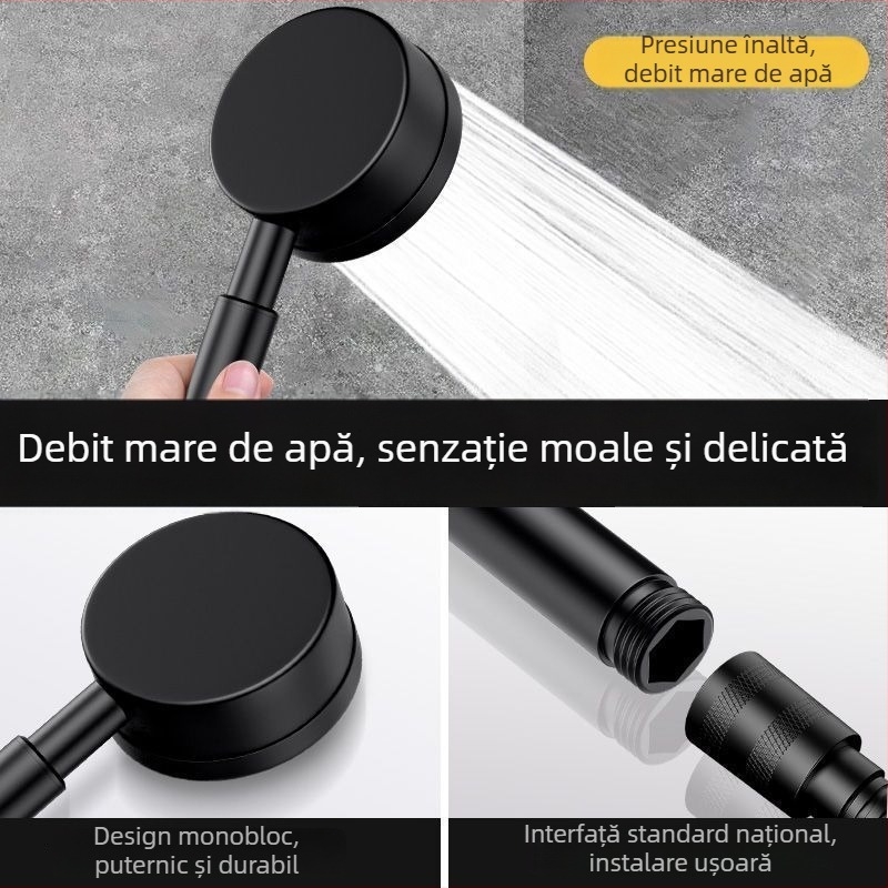 Set duș din oțel inox SUS304 cu presiune și încălzitor de apă pentru baie