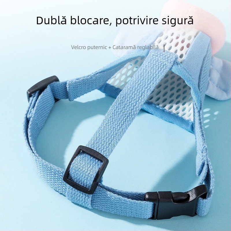 Botniță albastră pentru câini de talie medie și mare, respirabilă, reglabilă, rezistentă la uzură, pentru utilizare în exterior