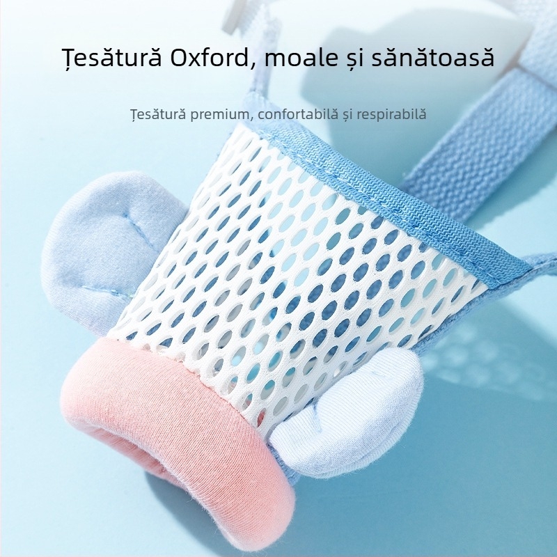 Botniță albastră pentru câini de talie medie și mare, respirabilă, reglabilă, rezistentă la uzură, pentru utilizare în exterior