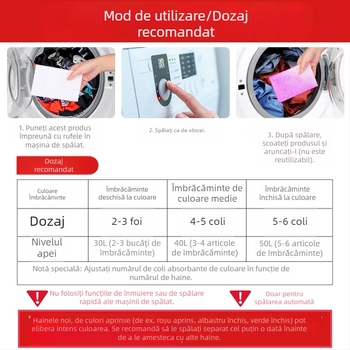 Folie izolatoare pentru culori la spălare – protecție împotriva transferului de culoare