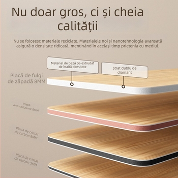 Panou de perete din fibră de cărbune din bambus, cu furnir de lemn, panou integrat fără cusătură, decor interior, rezistent la apă și umezeală