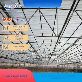 Panou FRP transparent pentru iluminat și plăci de iluminare din fibră de sticlă pentru sere