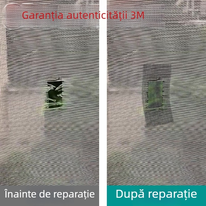 Plase de țânțari: plasturi autoadezivi pentru repararea găurilor; bandă de reparații pentru plasă