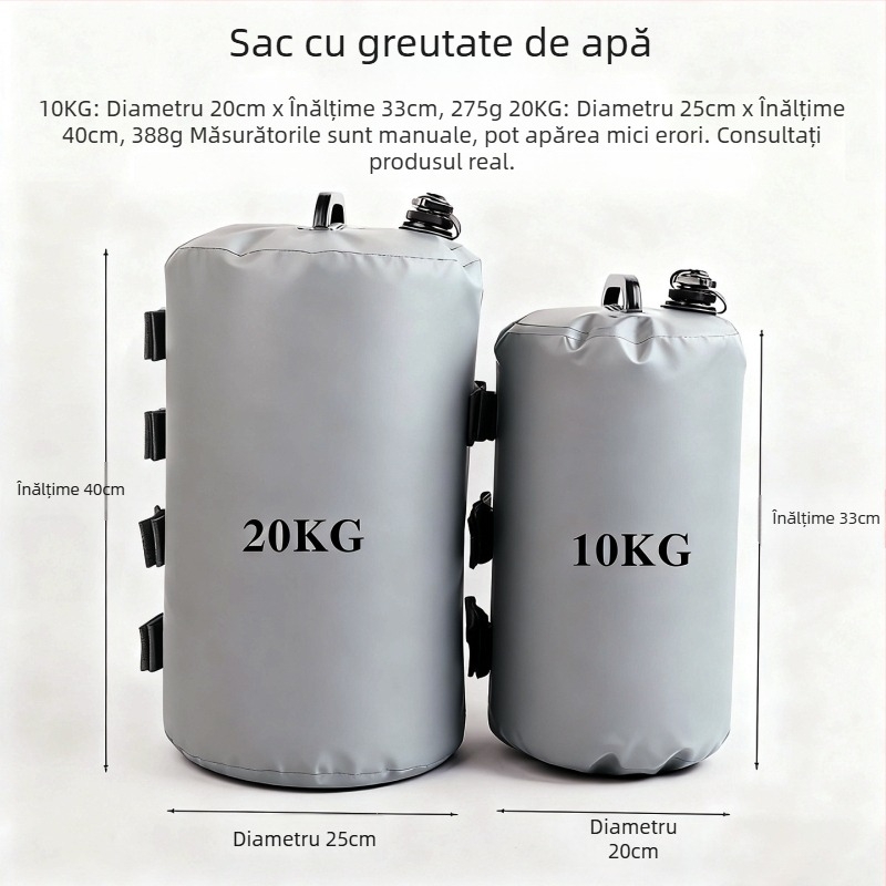 Bază umplută cu apă, pentru corturi și umbrele, rezistentă la vânt