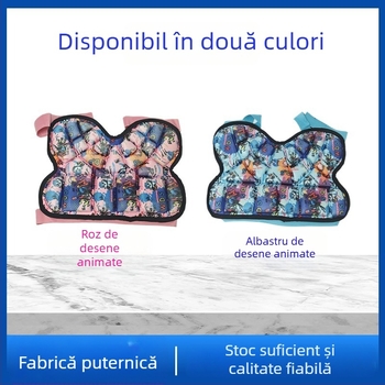 Pantaloni de protecție pentru șolduri pentru copii, cu bretele, pentru role și schi