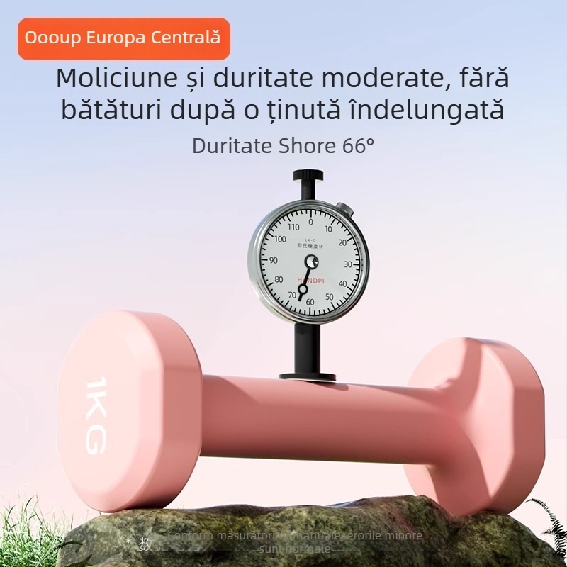 Gantere Xiaoya pentru fitness feminin, exerciții acasă, model pentru formare corporală și antrenament abdominal, model pentru copii, unisex pentru adolescenți, pereche profesională pentru utilizare acasă.