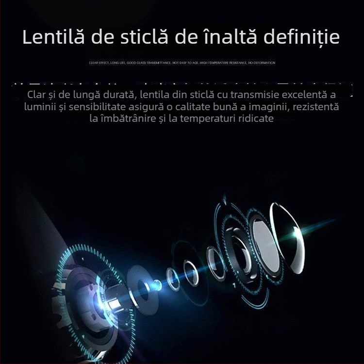 Cameră HD AHD pentru mers înapoi cu ecran mare și vizionare nocturnă starlight – Cameră CCD pentru spate auto