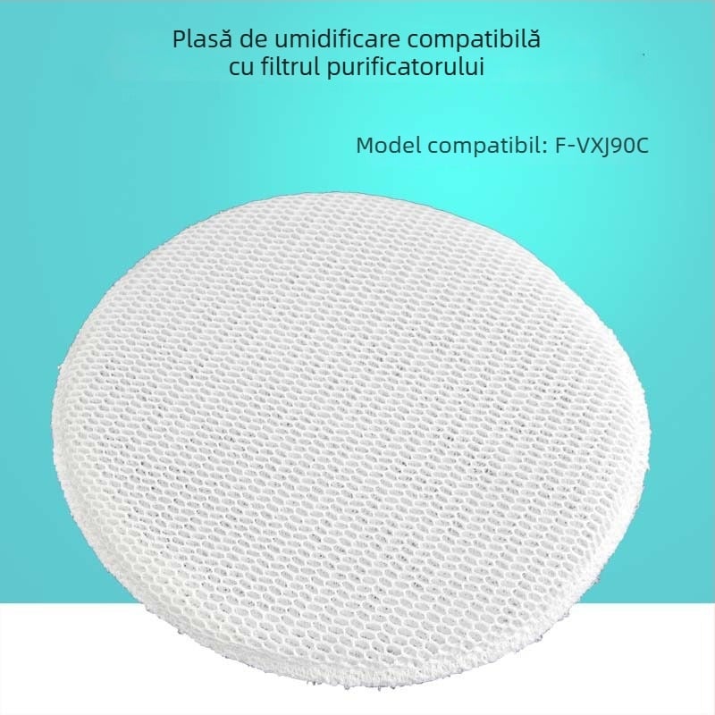 Filtru de purificare și umidificare compatibil cu Panasonic F-VXJ90C, element filtrant de absorbție a apei F-ZXJE90C/71C6VX/VXL95