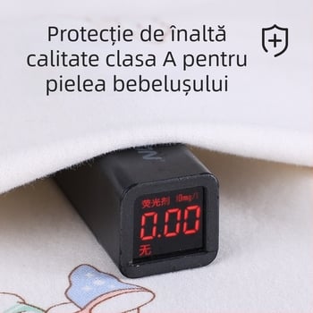 Jingqi Pătură de Înfășat pentru Nou-născuți din Bumbac 100% – Subțire, Toate Sezoanele, Tip A