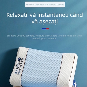 Perna de latex cu răcire, cu umplutură de granule pentru masaj, pentru o singură persoană sau cuplu