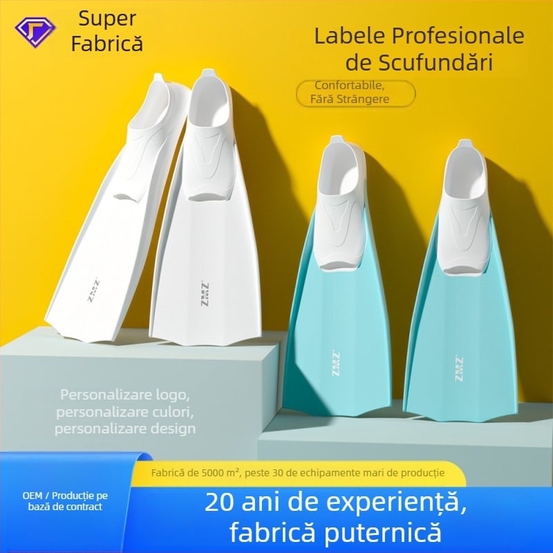 Fini de scufundări pentru adulți, cu logo personalizat, OEM, direct de la producător, ultra-ușoare
