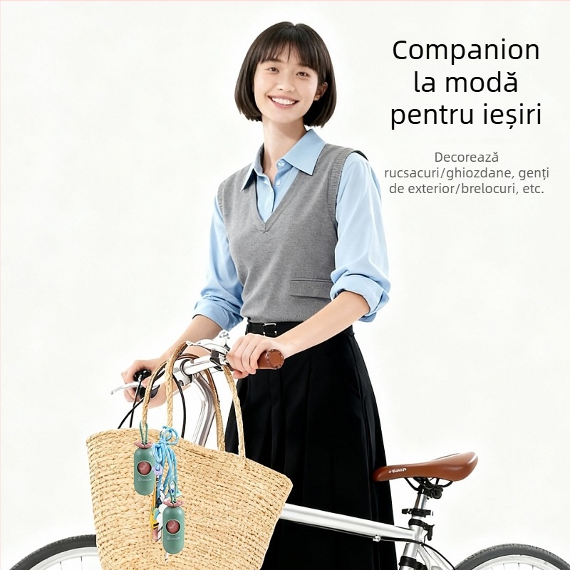 Taidami pungă portabilă de gunoi auto, design capsulă – saci pentru fecalele câinilor