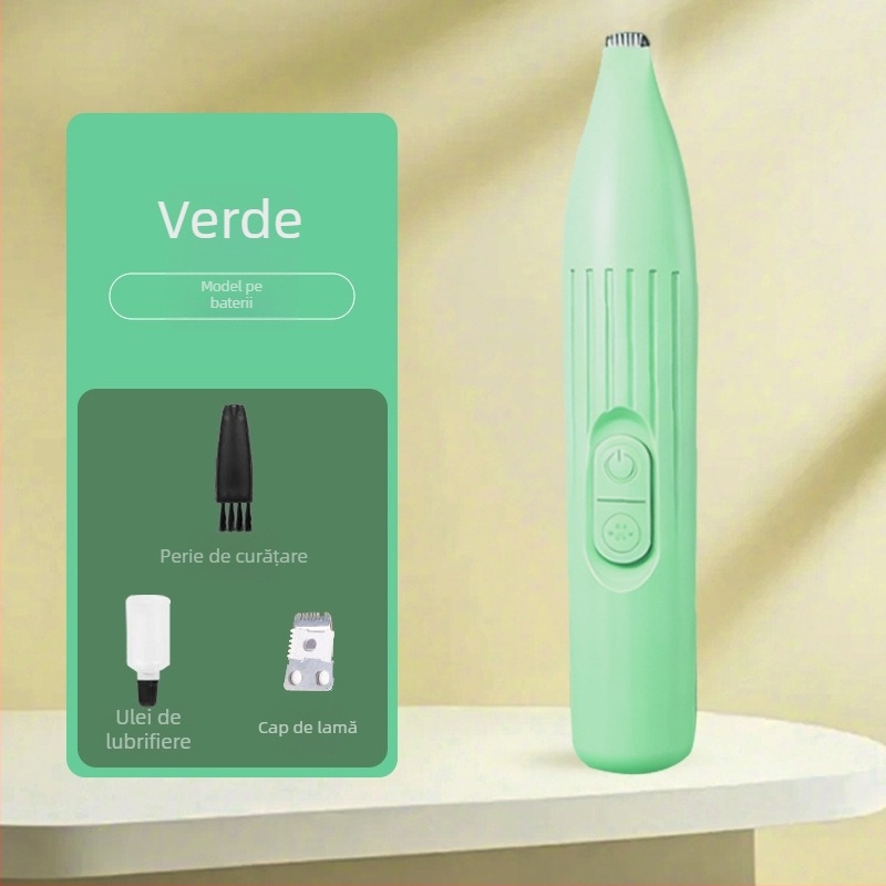 Aparat de tuns electric compact pentru lăbuțe de pisici și câini, reîncărcabil
