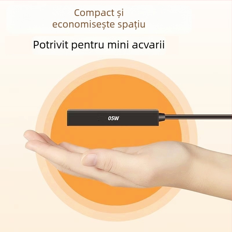 Tijă încălzitoare USB pentru acvariu cu pești Betta – încălzitor mic pentru microacvarii