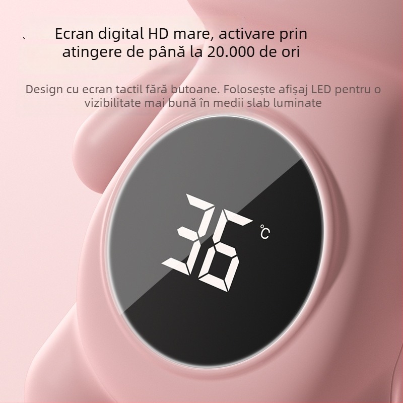 Termometru pentru apă la baie pentru bebeluși, cu precizie înaltă și ecran digital