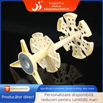 Suport disk pentru pipete, set de 6 bucăți, asamblabil și rotativ, suport multifuncțional pentru pipete