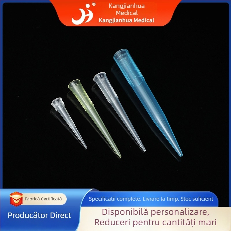 Vârfuri de pipetă cu gură largă, de unică folosință, 10 µL / 200 µL / 1 mL / 5 mL