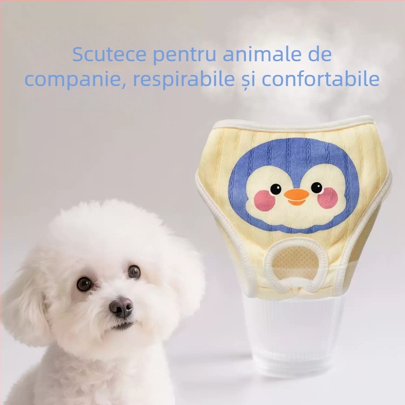 Pantaloni pentru câini în timpul ciclului – protecție igienică pentru femele