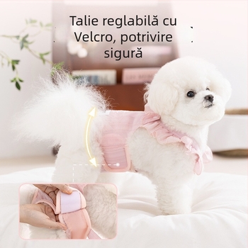Pantaloni igienici pentru câini, respirabili, patru sezoane, pentru femele
