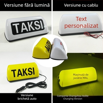 Kalart OLT-2910 Lumină LED pentru plafonul taxiului, 12V, cu bază magnetică, reîncărcabilă