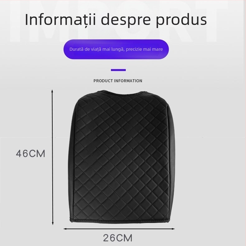 Protecție din piele pentru cotiera centrală Ford F-150 (2015–2020)