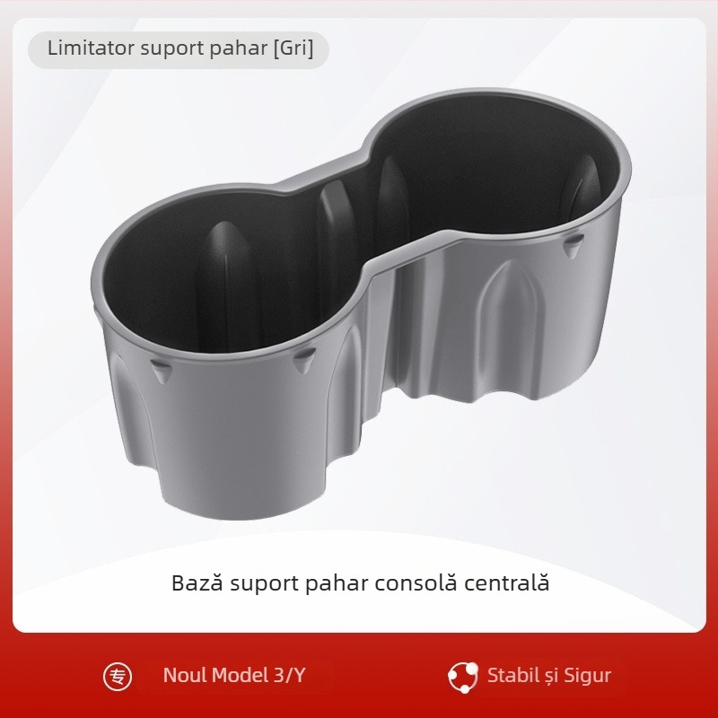 Padă de silicon pentru suportul de pahare din consola centrală Tesla Model Y/3 și cutie de depozitare rezistentă la temperaturi ridicate