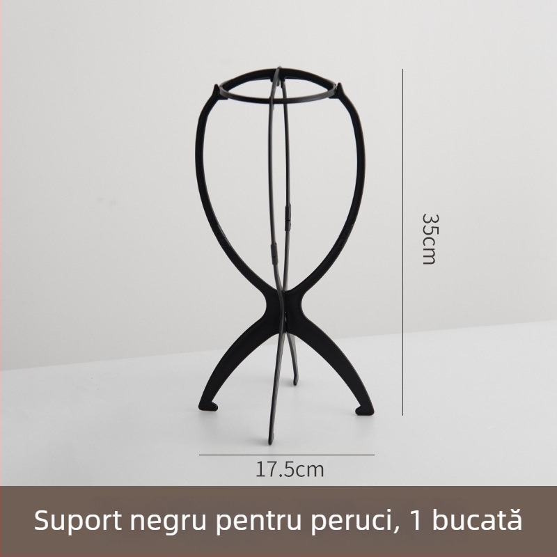 Suport pentru perucă pentru uz casnic, accesoriu de îngrijire și stilizare, suport suspendabil portabil, instrument pentru cosplay masculin