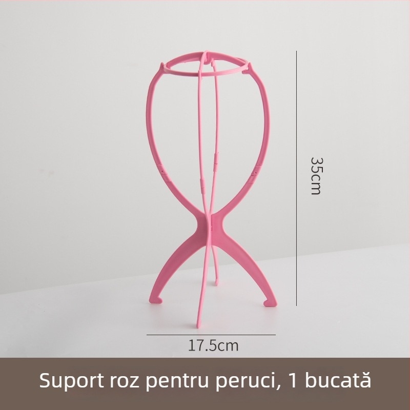 Suport pentru perucă pentru uz casnic, accesoriu de îngrijire și stilizare, suport suspendabil portabil, instrument pentru cosplay masculin