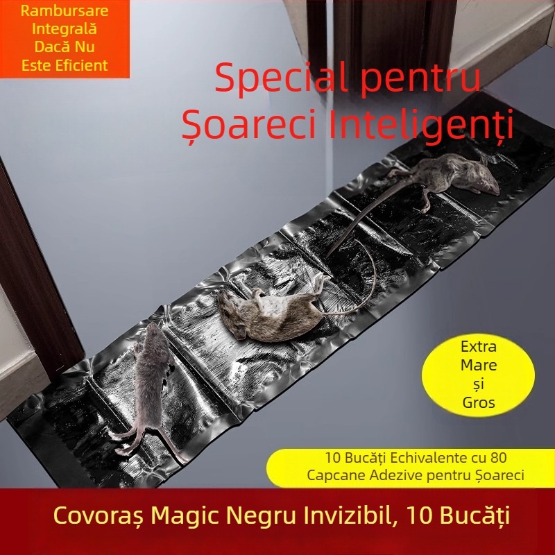Covor lipicios netoxic pentru șoareci, uz casnic — Eficient în capturarea șoarecilor mari